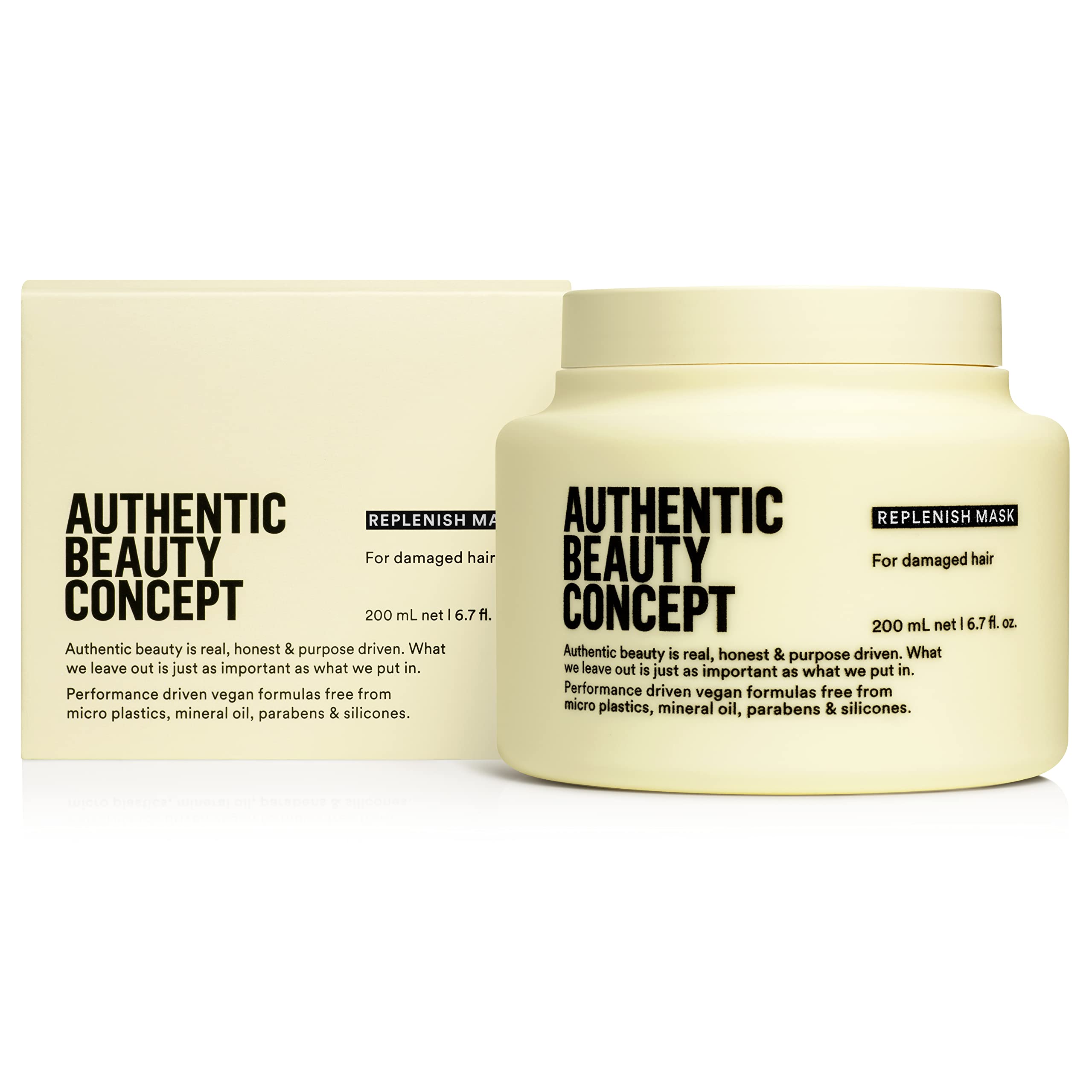 Authentic Beauty Concept Replenish Mask bottle for intense nourishment