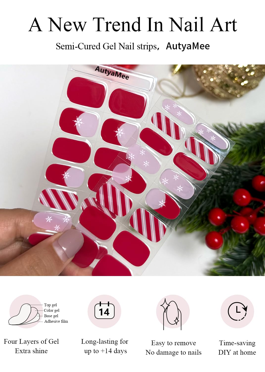 AutyaMee prep pads, file, and stick kit simplify at‑home manicures.