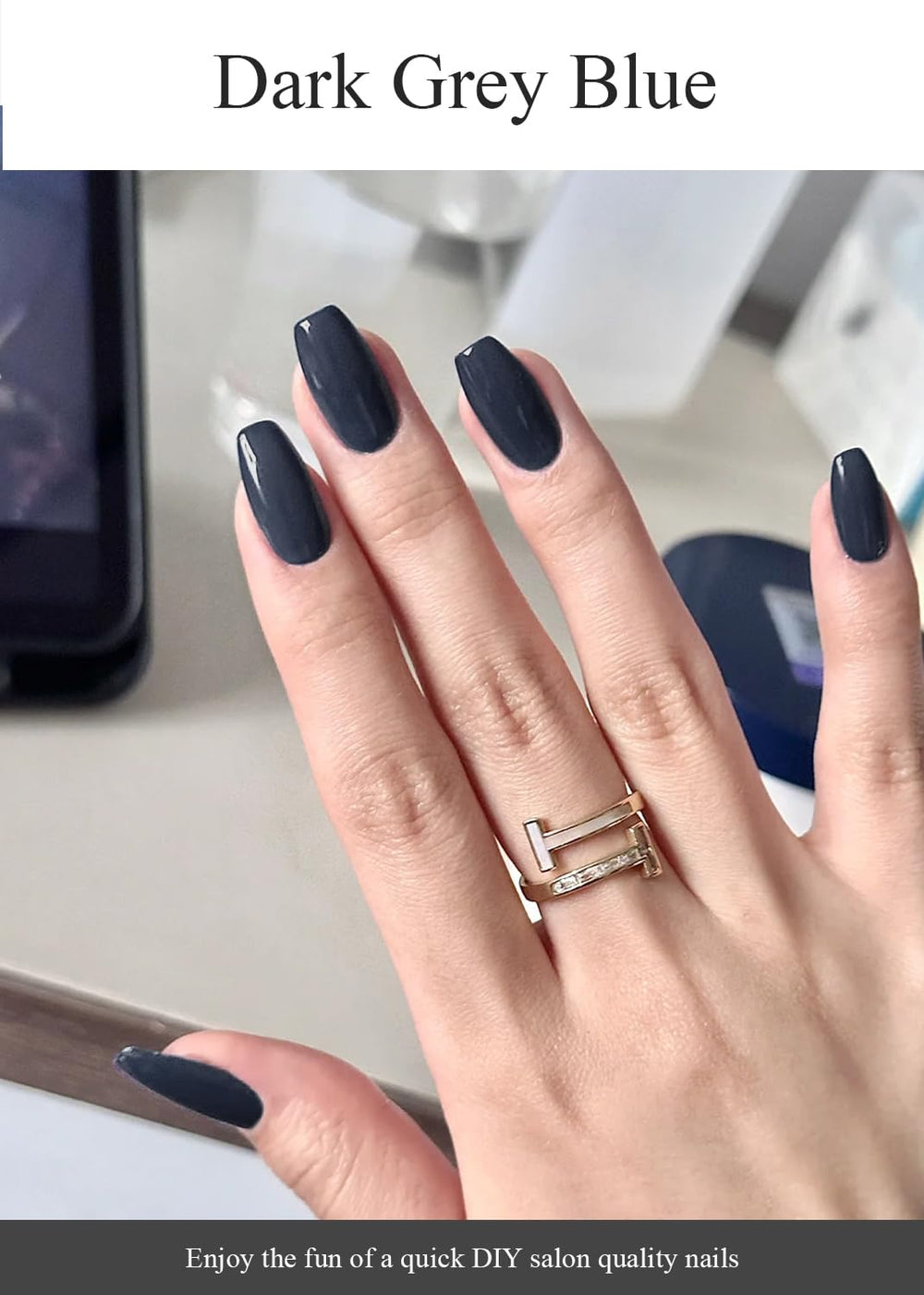 AutyaMee 20-pc gel nail wraps in 10 sizes for a perfect fit