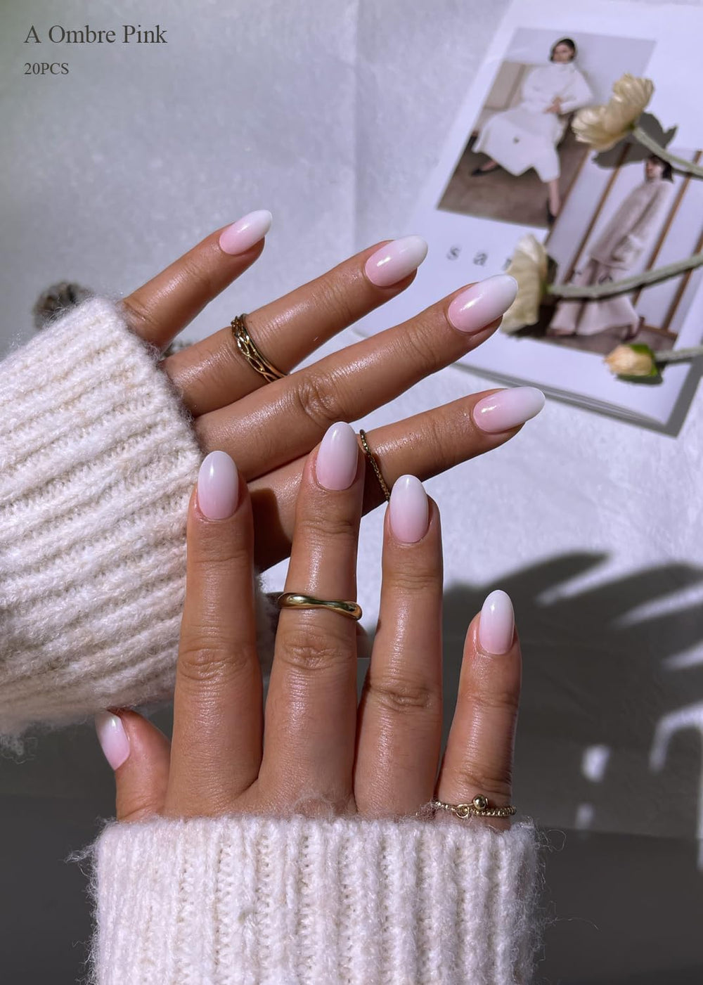 AutyaMee ready nails after cure with glossy shine.