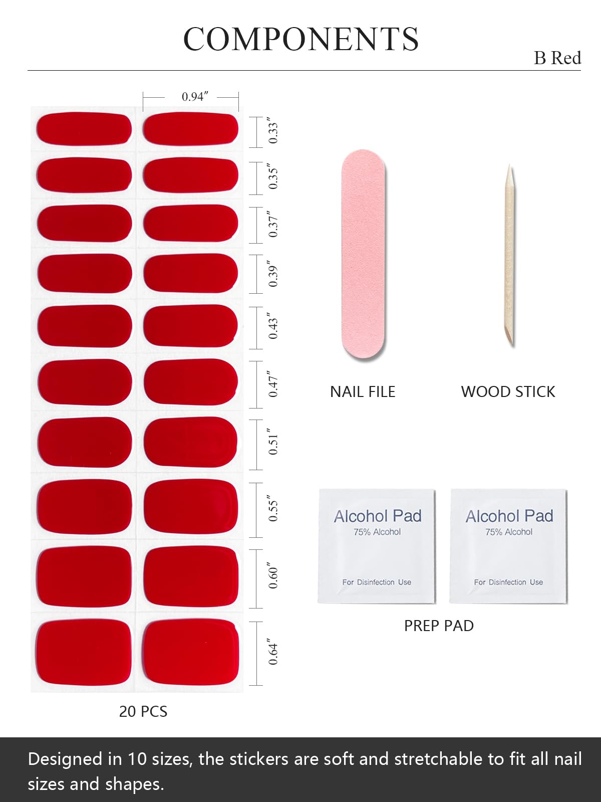 AutyaMee strips stay soft and flexible before UV cure