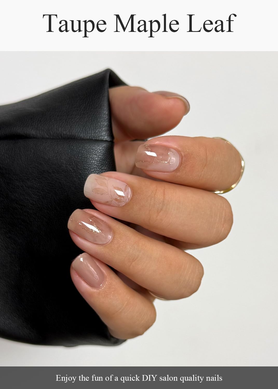 AutyaMee easy removal of gel nail strips without buffing or damage