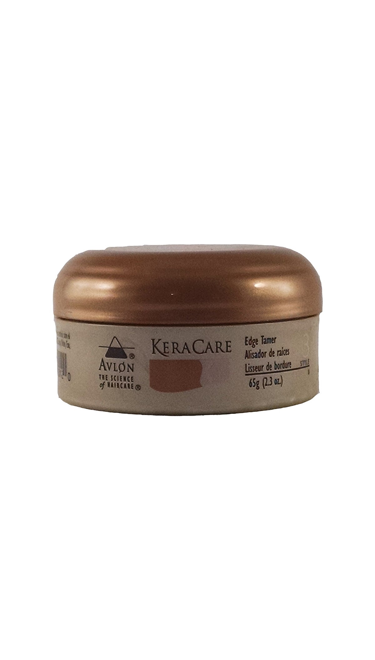Avalon Organics Avlon Keracare Edge Tamer bottle for lasting edge control.