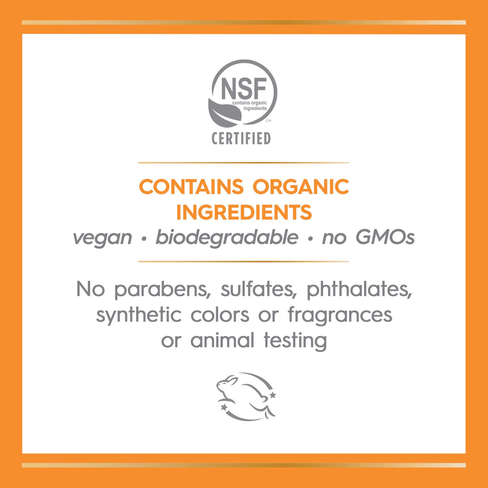 Avalon Organics olive squalane ingredient detail emphasizes nourished, softer skin.