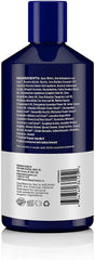 Avalon Organics Tea Tree Mint bottle close-up highlights peppermint and tea tree for refreshing scalp feel