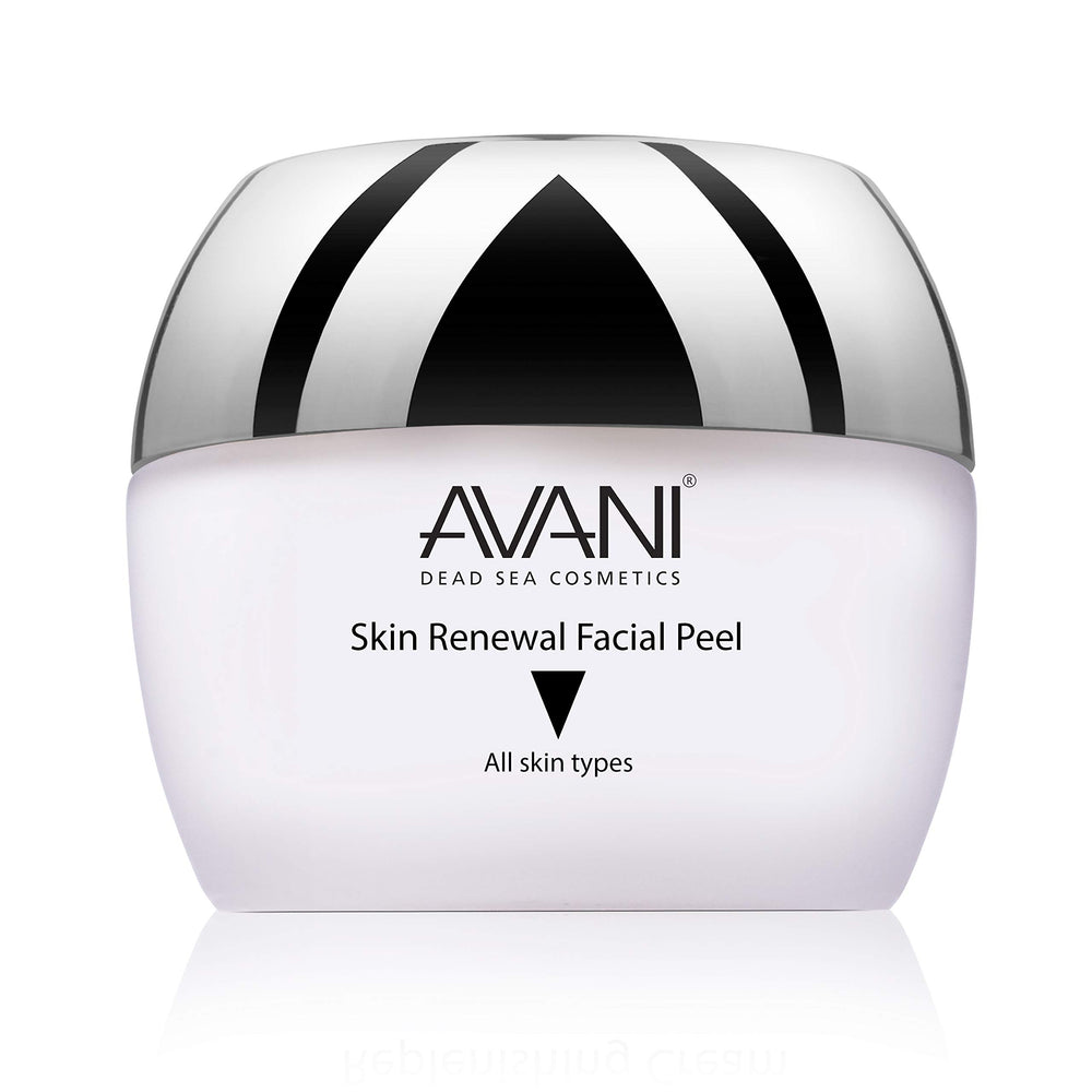 Avani Classics Skin Renewal Peel jar demonstrates gentle exfoliation and nourishing formula
