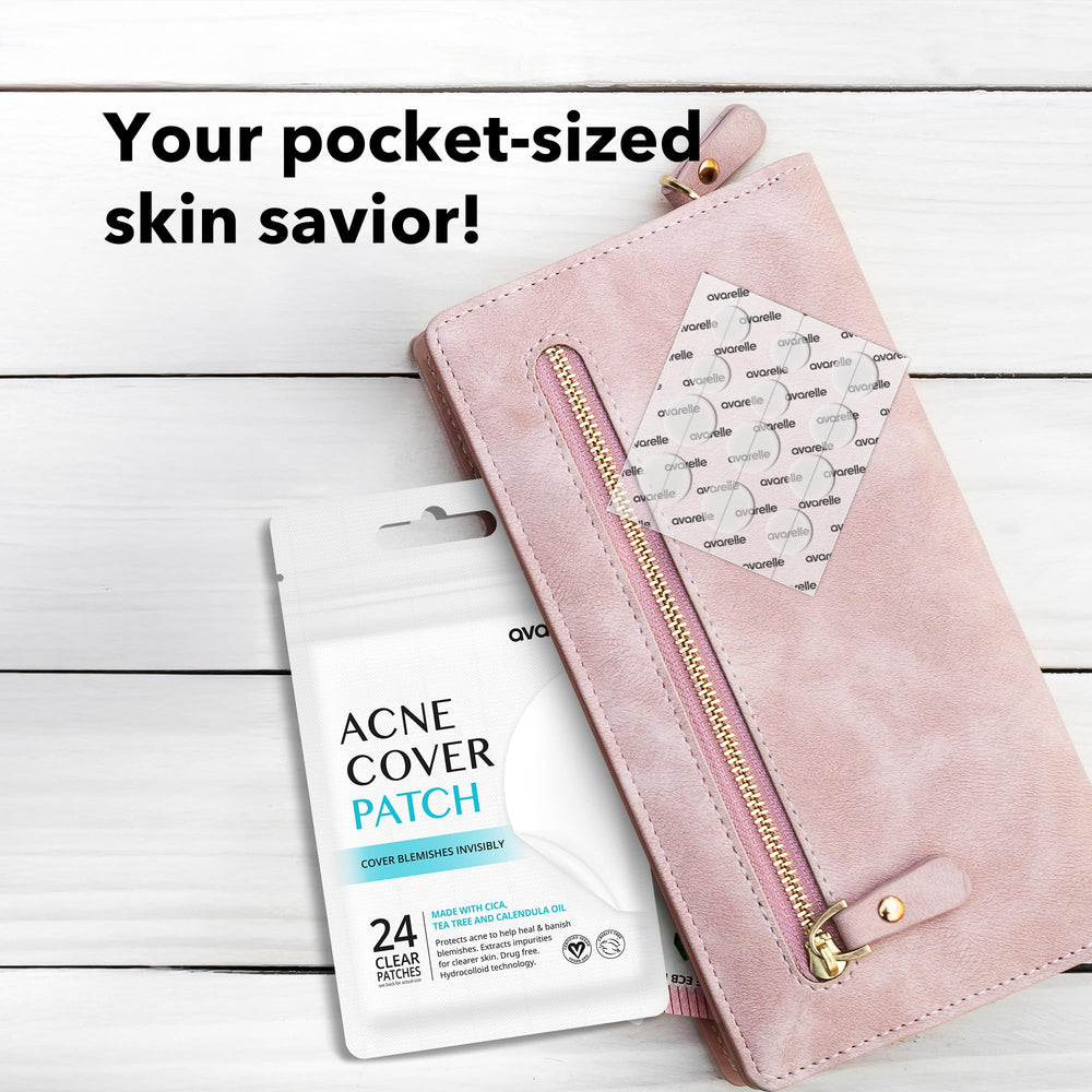 AVARELLE patch with CICA supporting skin recovery after breakouts