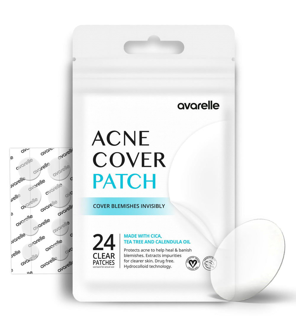 AVARELLE acne patch with tea tree for overnight blemish care