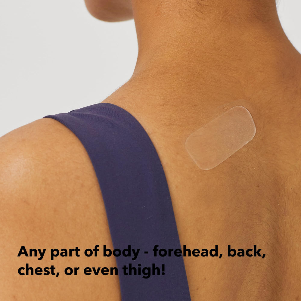 AVARELLE patch with cica for comfort on affected skin