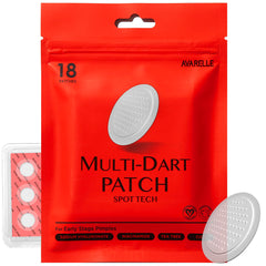 AVARELLE Multi-dart patch targets early blemishes with precise micro-darts.