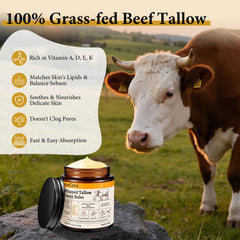 AveCera Vanilla Orange balm applied to the face for smooth hydration