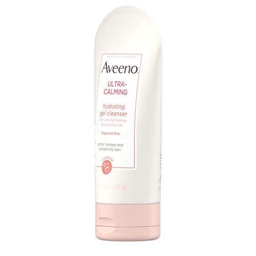 Aveeno bathroom sink display featuring the 5-ounce bottle