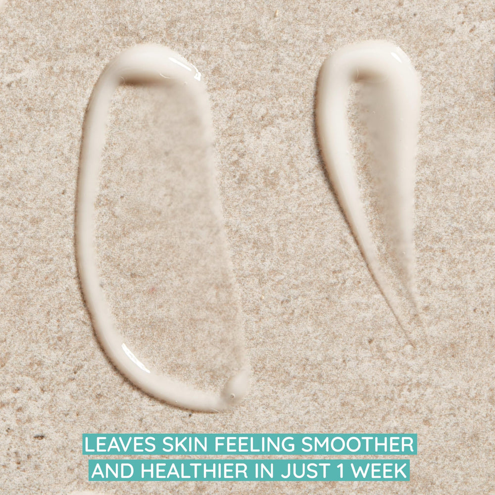 Aveeno Calm Restore Serum with cranberry and oat nourishes the skin.