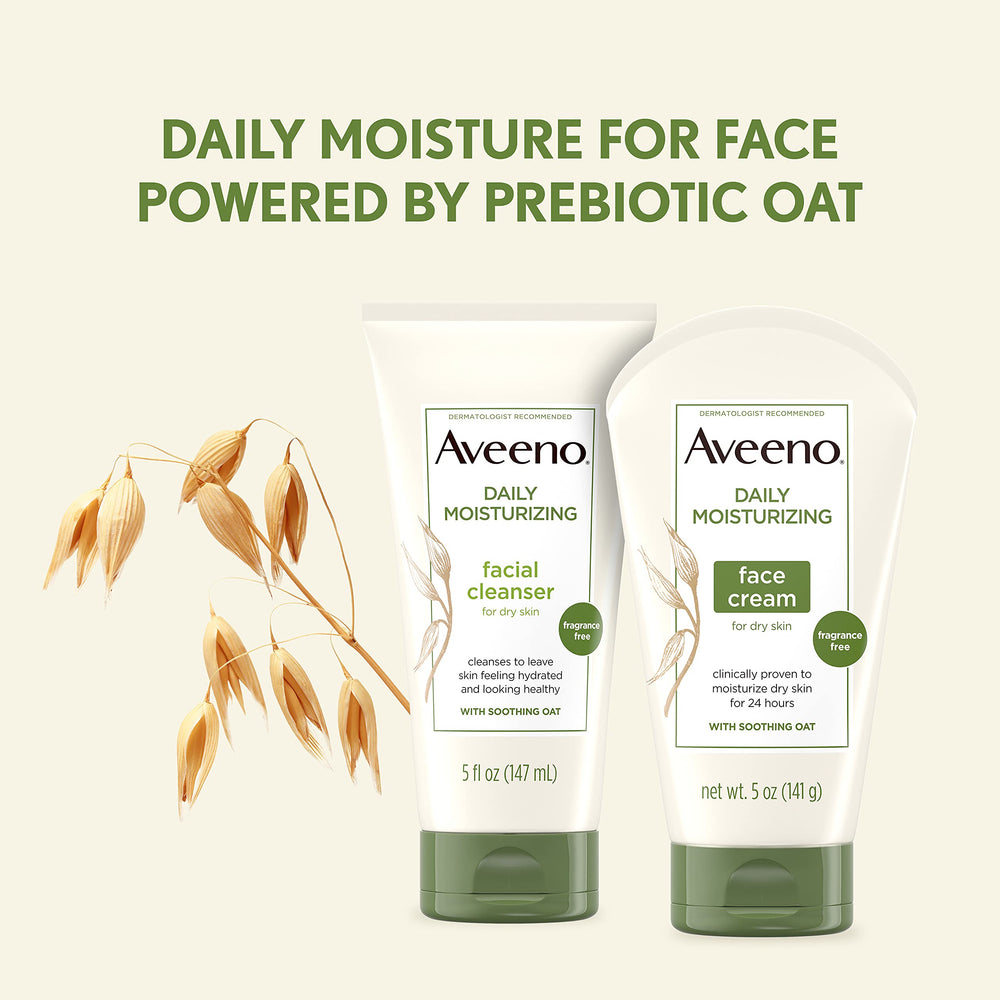 Aveeno daily moisturizing body lotion 2.5 oz bottle for all-over hydration.