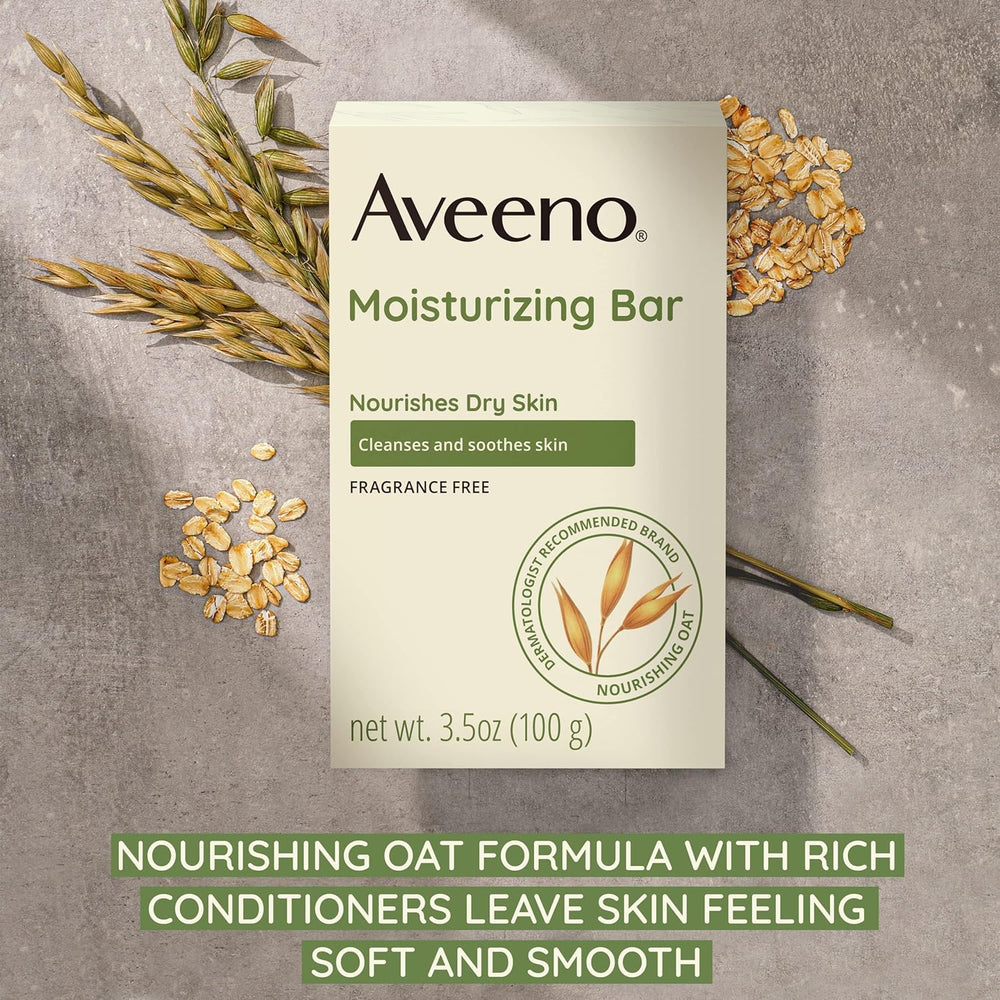 Aveeno Naturals Moisturizing Bar packaging varies box
