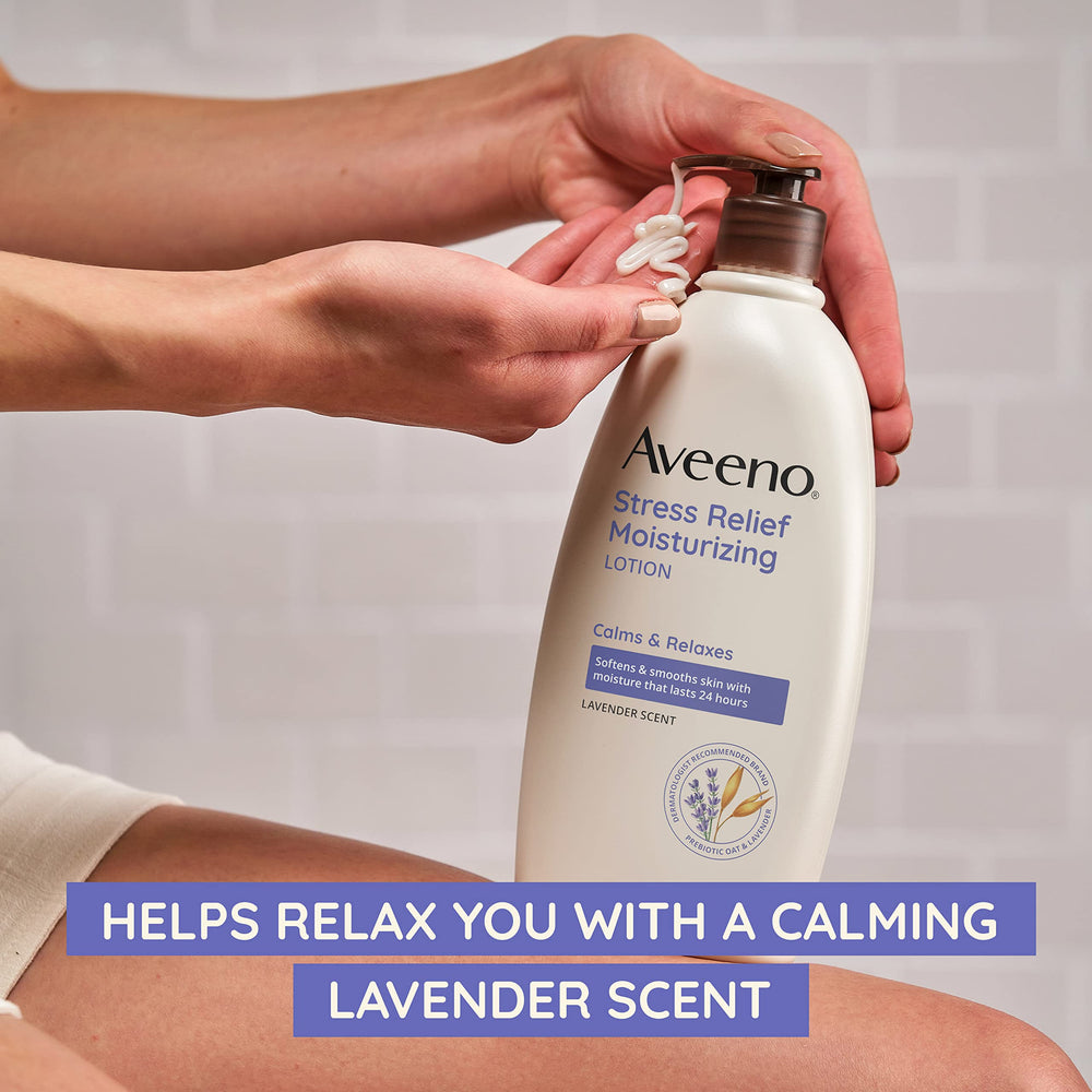 Non-greasy Aveeno lotion absorbs quickly for everyday moisture