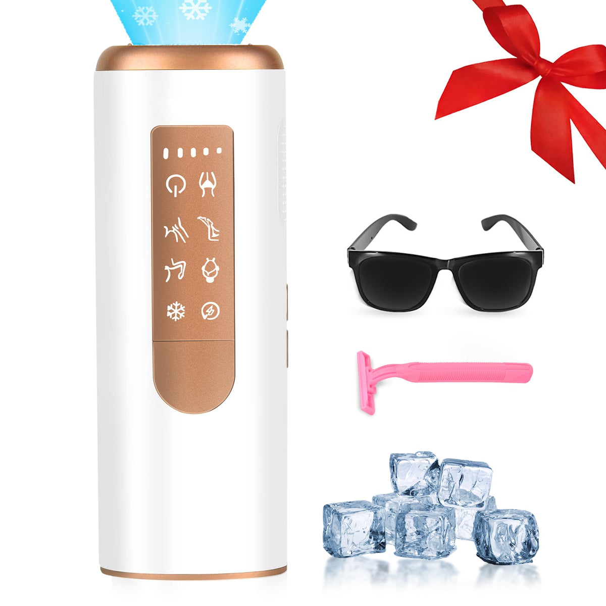 Avemoi IPL hair removal device with 5°C cooling for comfort during sessions.