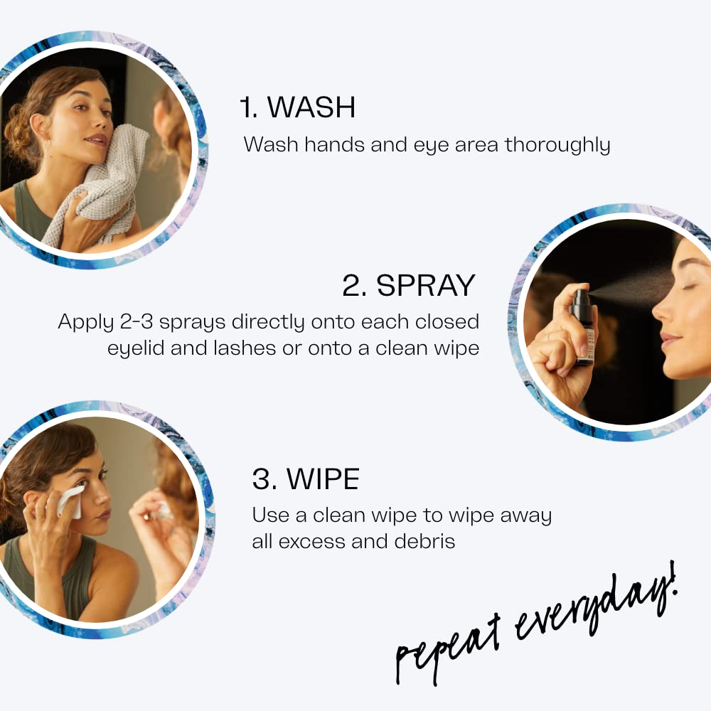 Avenova lash-extension-friendly cleanser, oil-free and safe for extensions