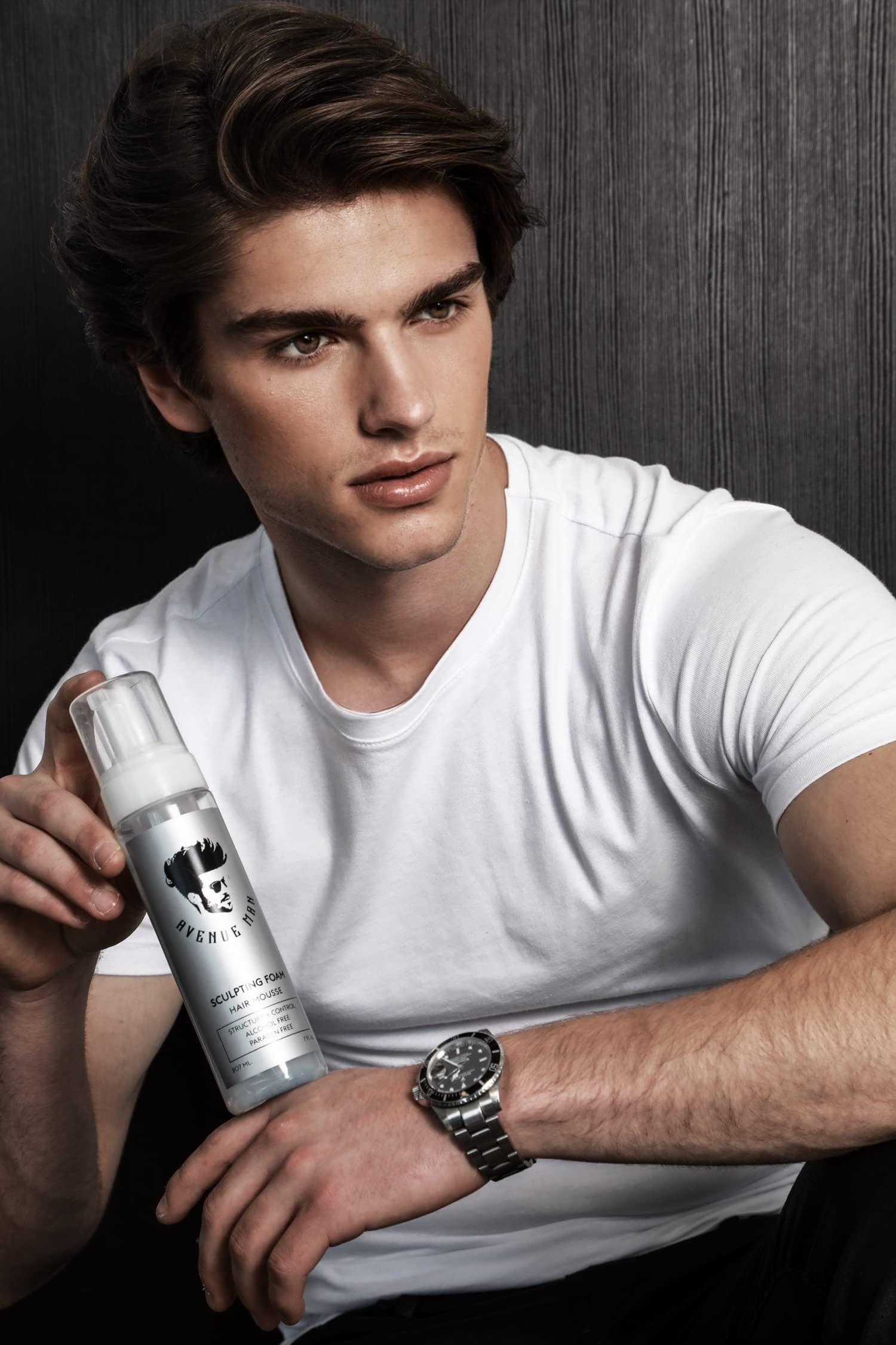 Avenue Man Sculpting Foam clean texture no crunch promise