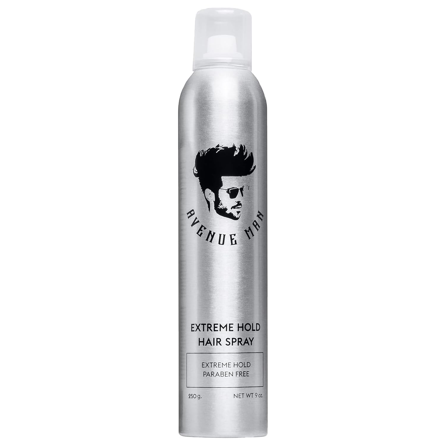 Avenue Man Extreme Hold hairspray bottle for all-day control