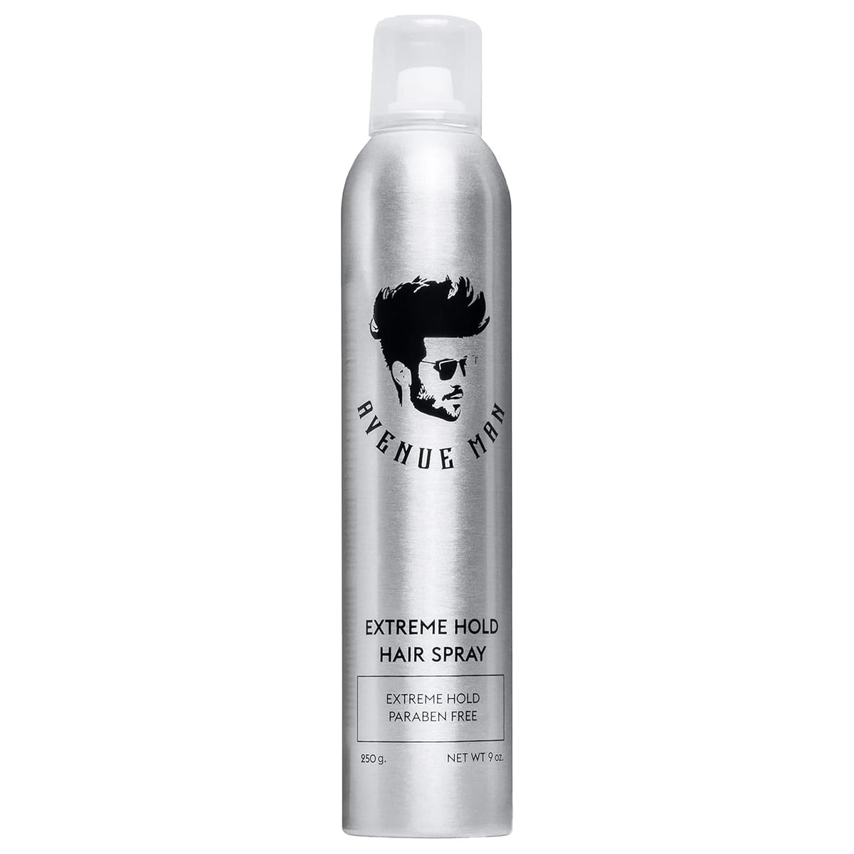 Avenue Man Extreme Hold hairspray bottle for all-day control