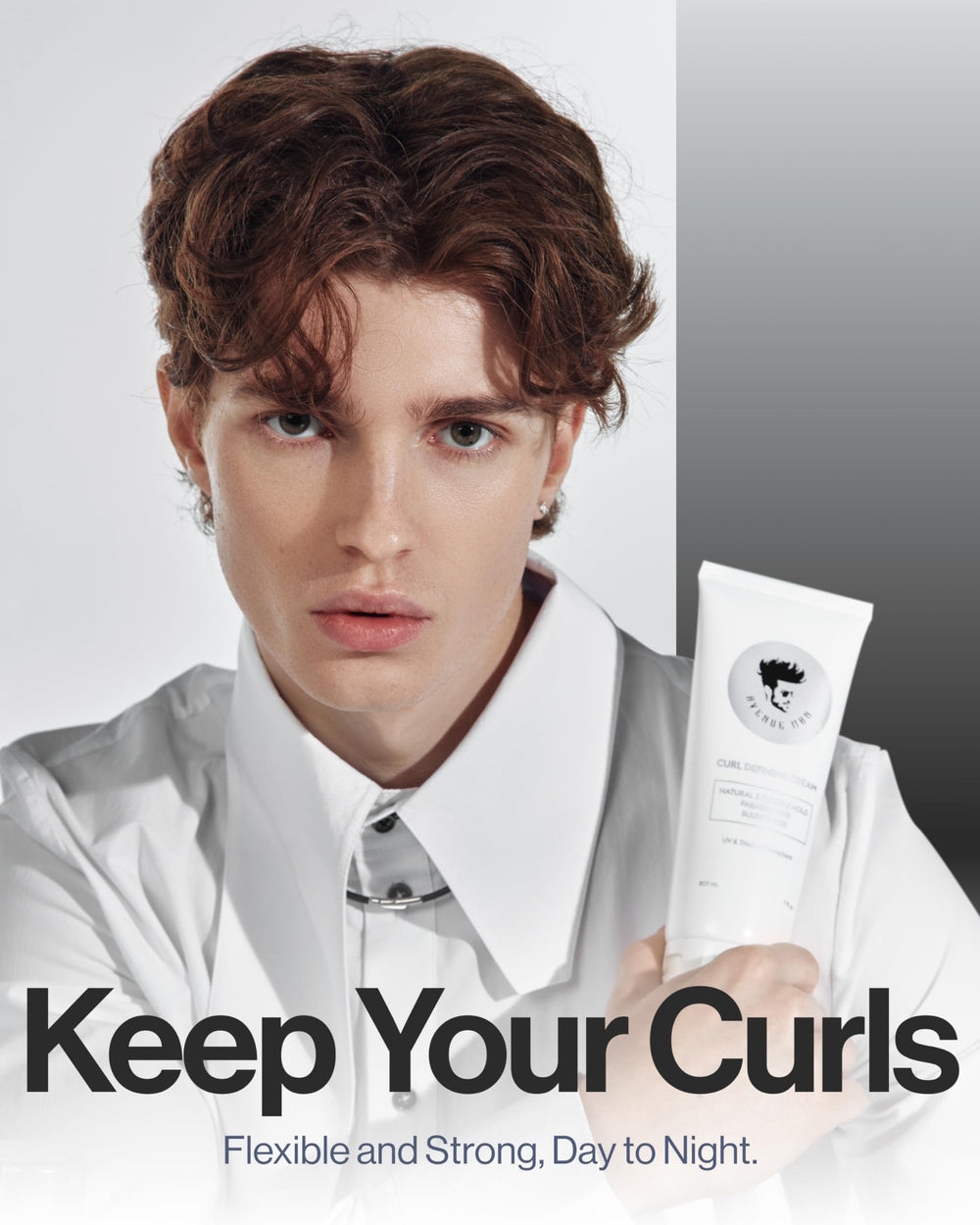 Avenue Man with Acai Berry ingredients for nourishing hair care.