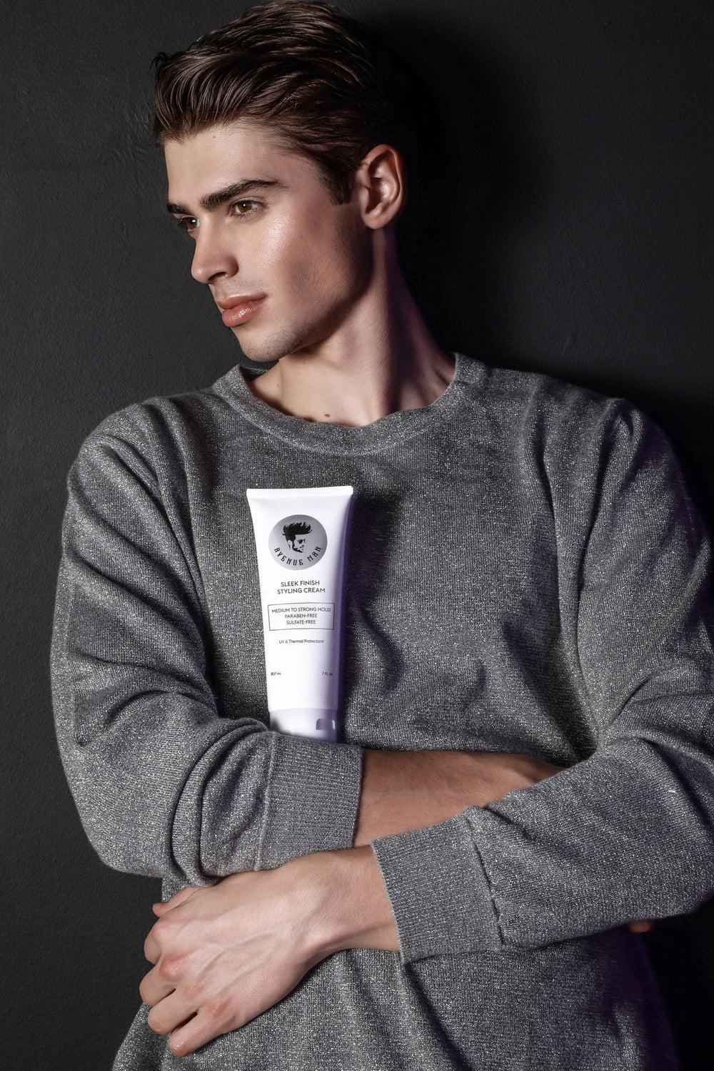 Avenue Man Sleek Finish Cream ingredients acai and soy.