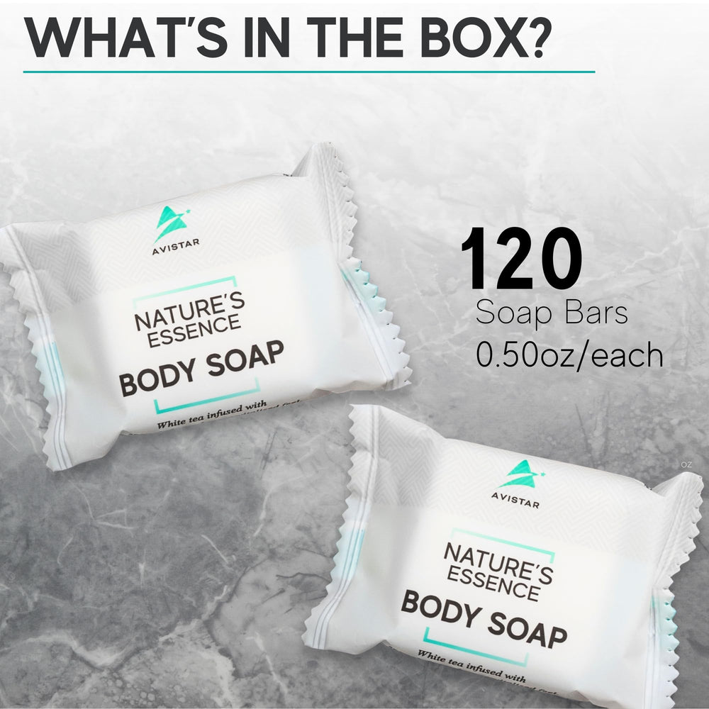 Avistar hospitality soap designed for hotel guest kits