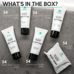 Avistar hotel body wash bulk set in shower area offers gentle cleansing for guests
