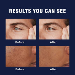 AVITAPURE non-greasy mens moisturizer texture ready for daily use.