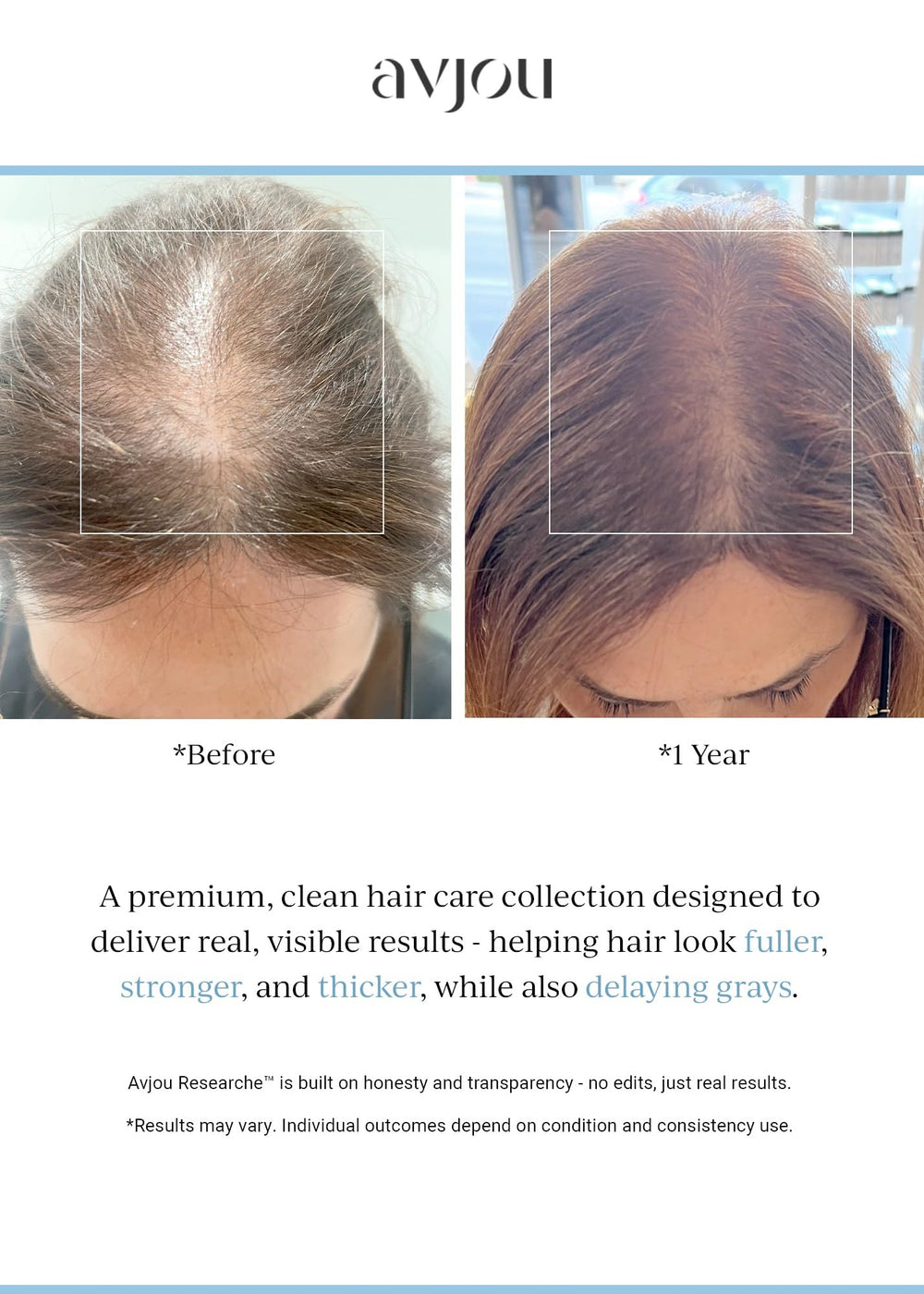 Avjou Researche serum on a clean scalp after showering for best absorption