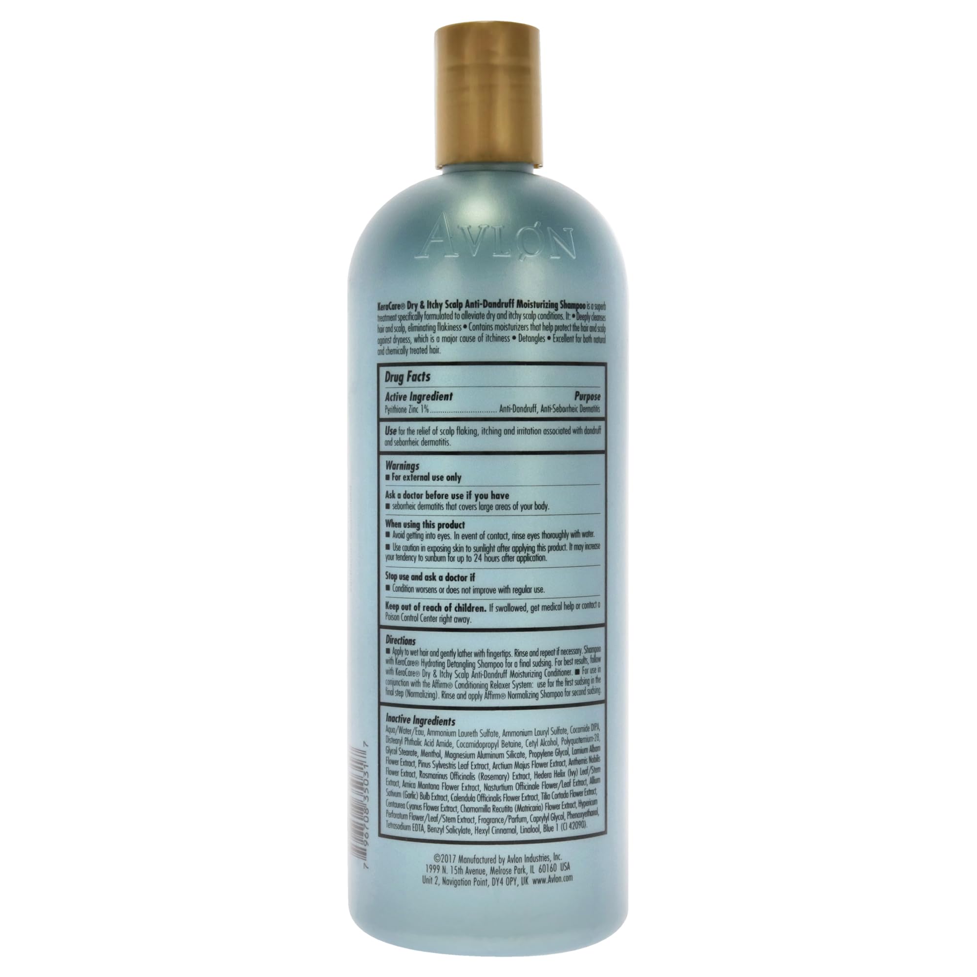 Avlon KeraCare shampoo application on hair for soothing moisturization and scalp relief.