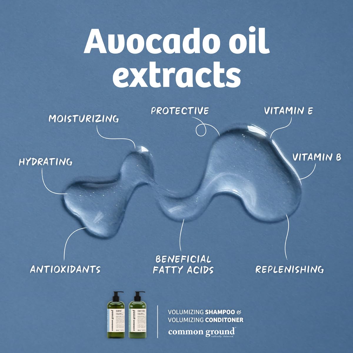 Avocado oil ingredient close-up highlighting natural nourishment for hair.
