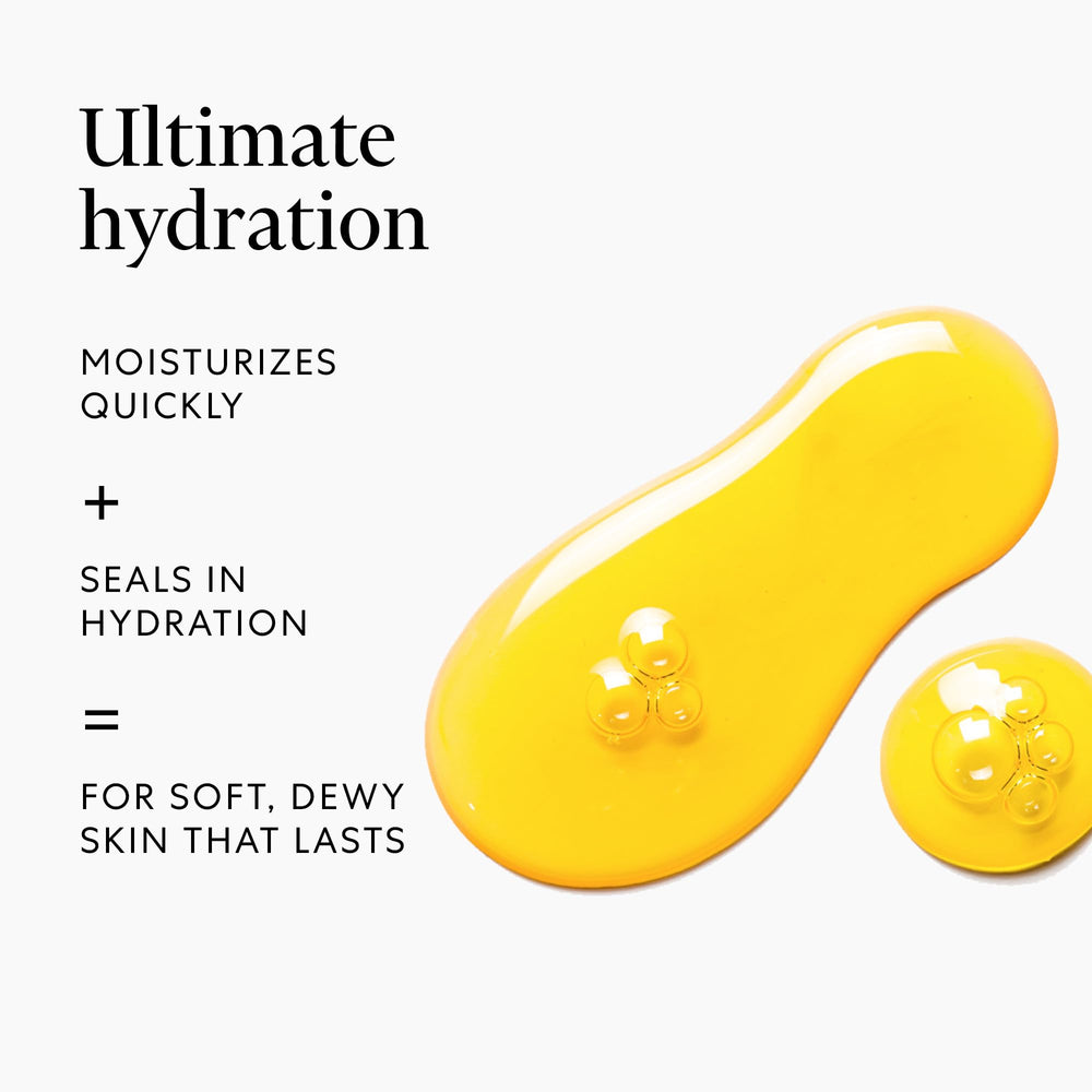 AVOILA Face Oil dispense drop highlights simple, everyday application.