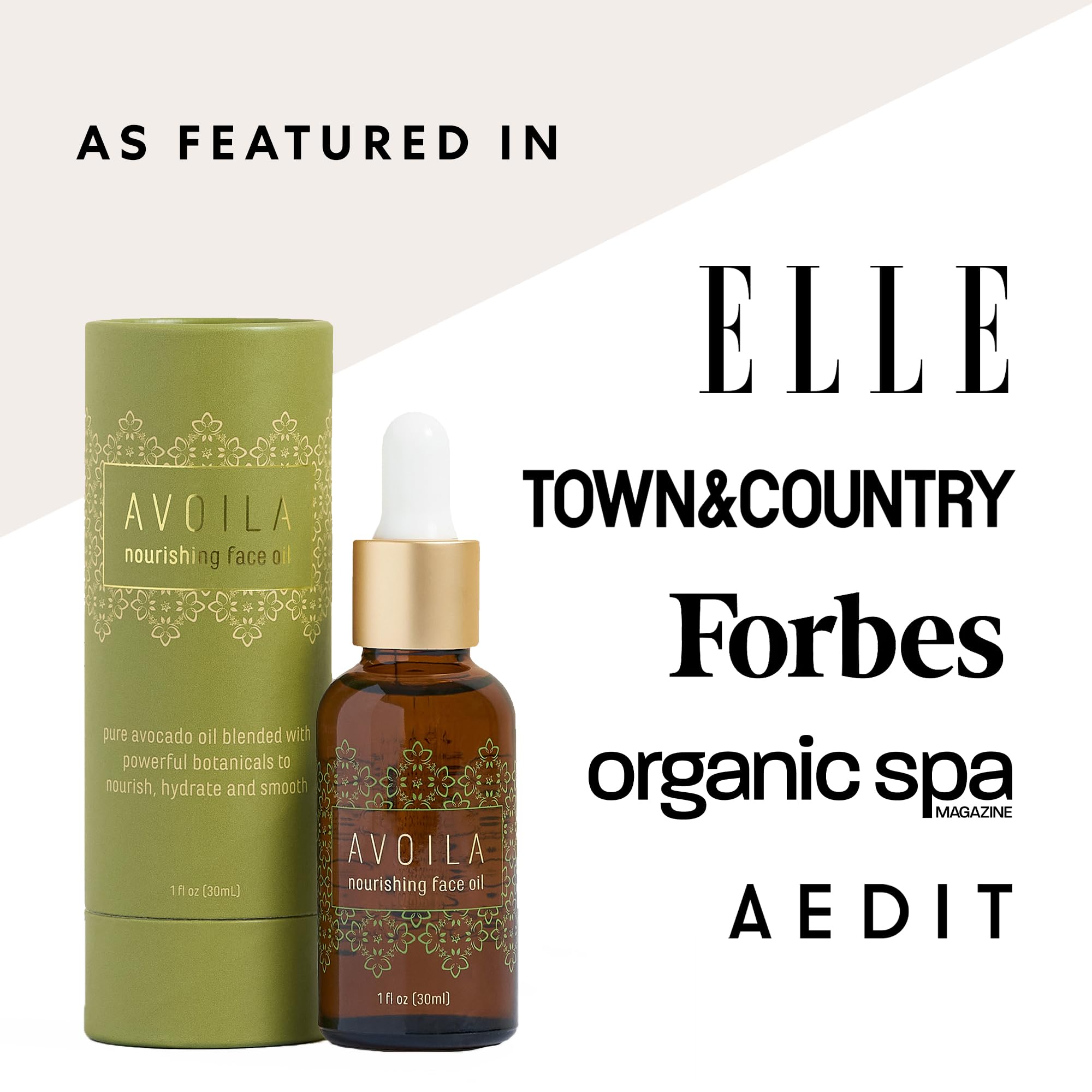 AVOILA Sea Buckthorn Oil glow emphasizes hydration and vitality.