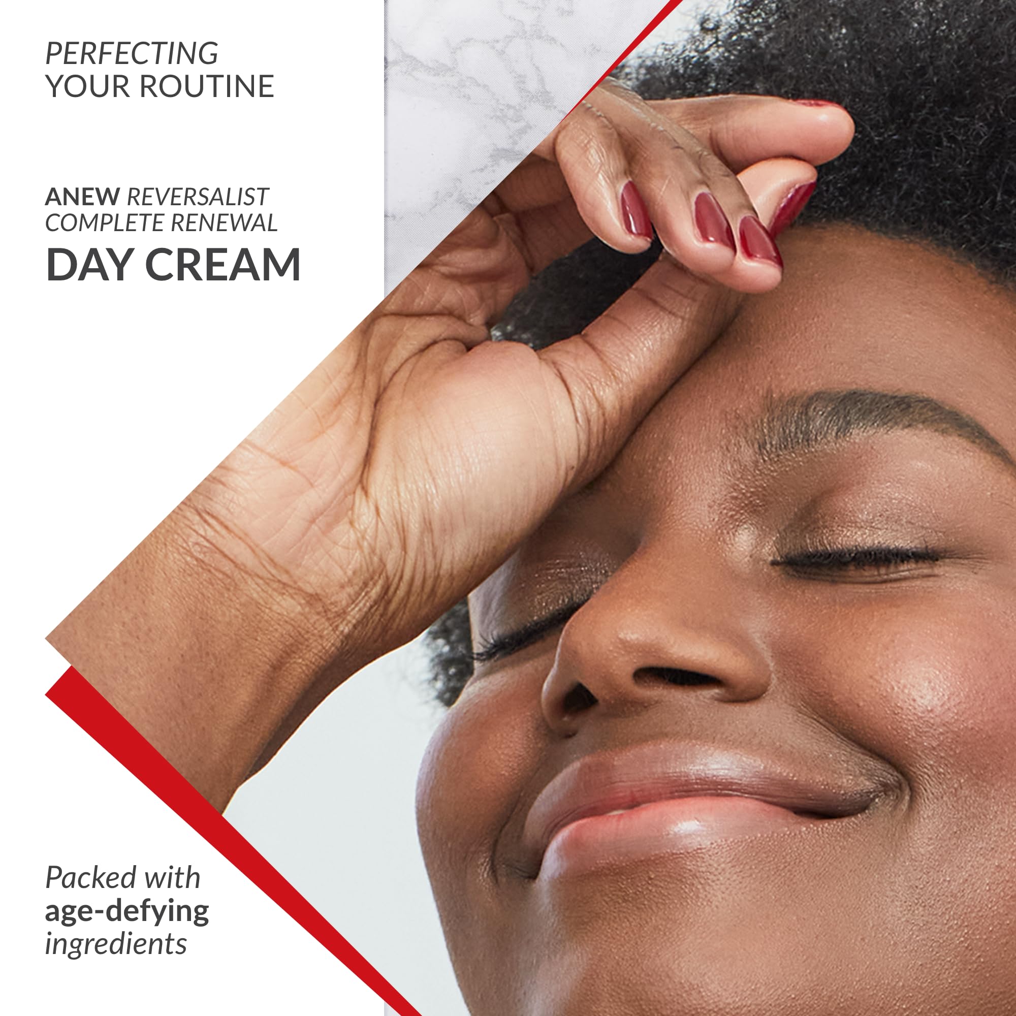 Product shown with morning essentials for a streamlined skincare routine