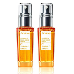 AVON Anew Vitamin C Radiance Serum 2-pack bottles for potential brightening and even tone