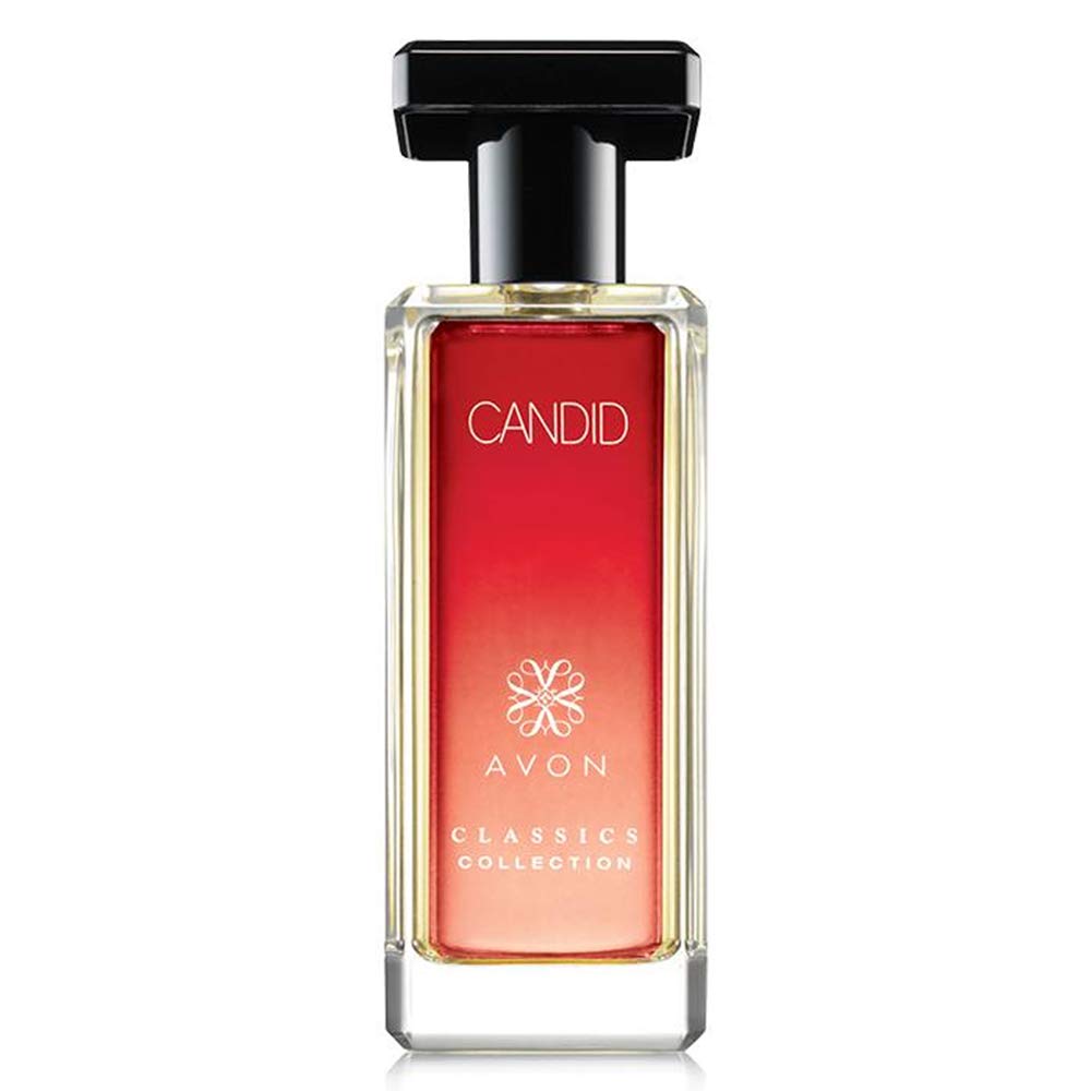 AVON Candid bergamot image evokes fresh daytime confidence and brightness.