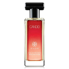 AVON Candid bergamot image evokes fresh daytime confidence and brightness.