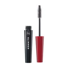 AVON Glimmer Wash-Off Mascara packaging in black, triple-pack for easy storage.