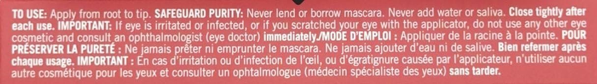 AVON Glimmer Wash-Off Mascara three-pack offers value and backup.