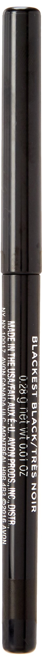 Avon Glimmersticks eyeliner swatch reveals a shimmery, long-wear finish.