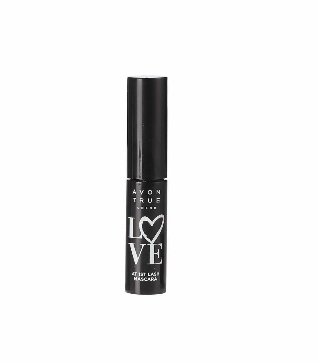 AVON Love At 1st Lash Mascara wand application showing length and lift