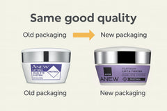 AVON Skin So Soft Lifting Dual Eye System applying cream around the eyes.