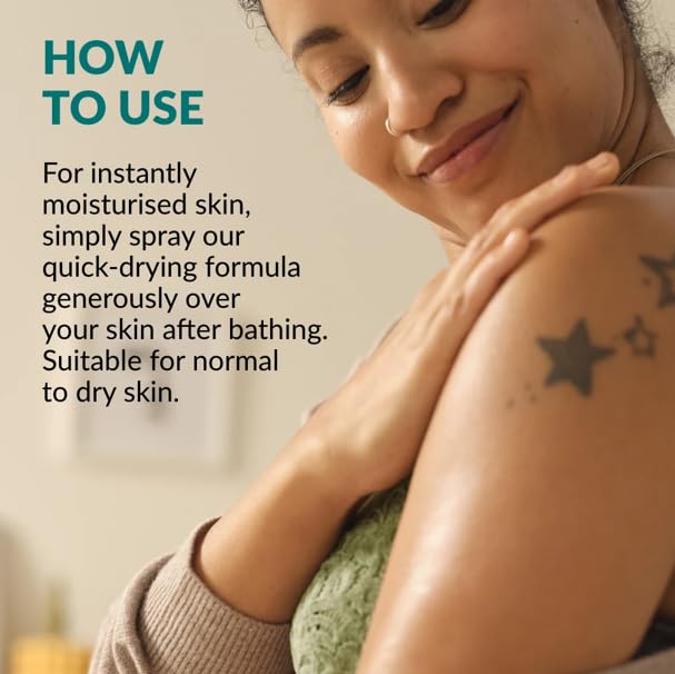 Parfum subtil et frais AVON SKIN SO SOFT après utilisation.