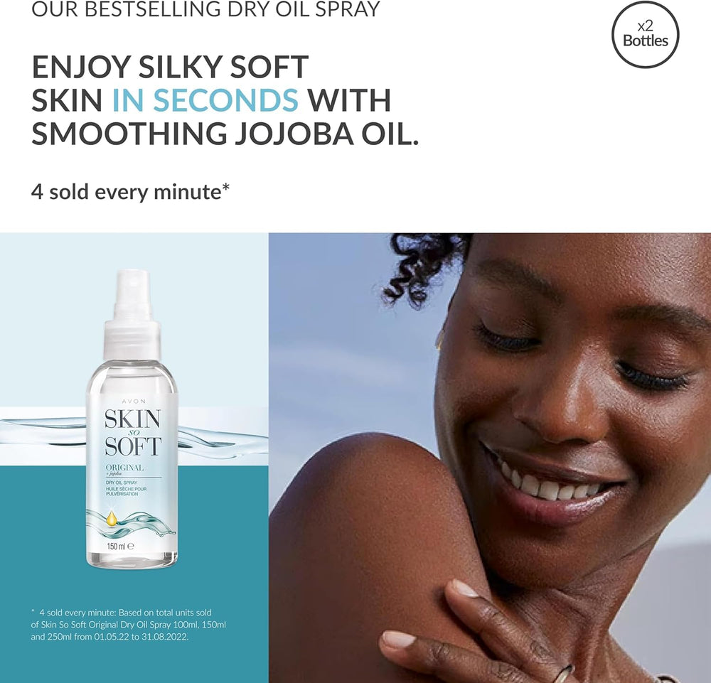 Huile de jojoba nourrissante dans AVON SKIN SO SOFT.