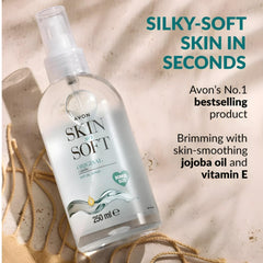 AVON Skin So Soft Original Dry Oil Spray with jojoba oil for nourished skin