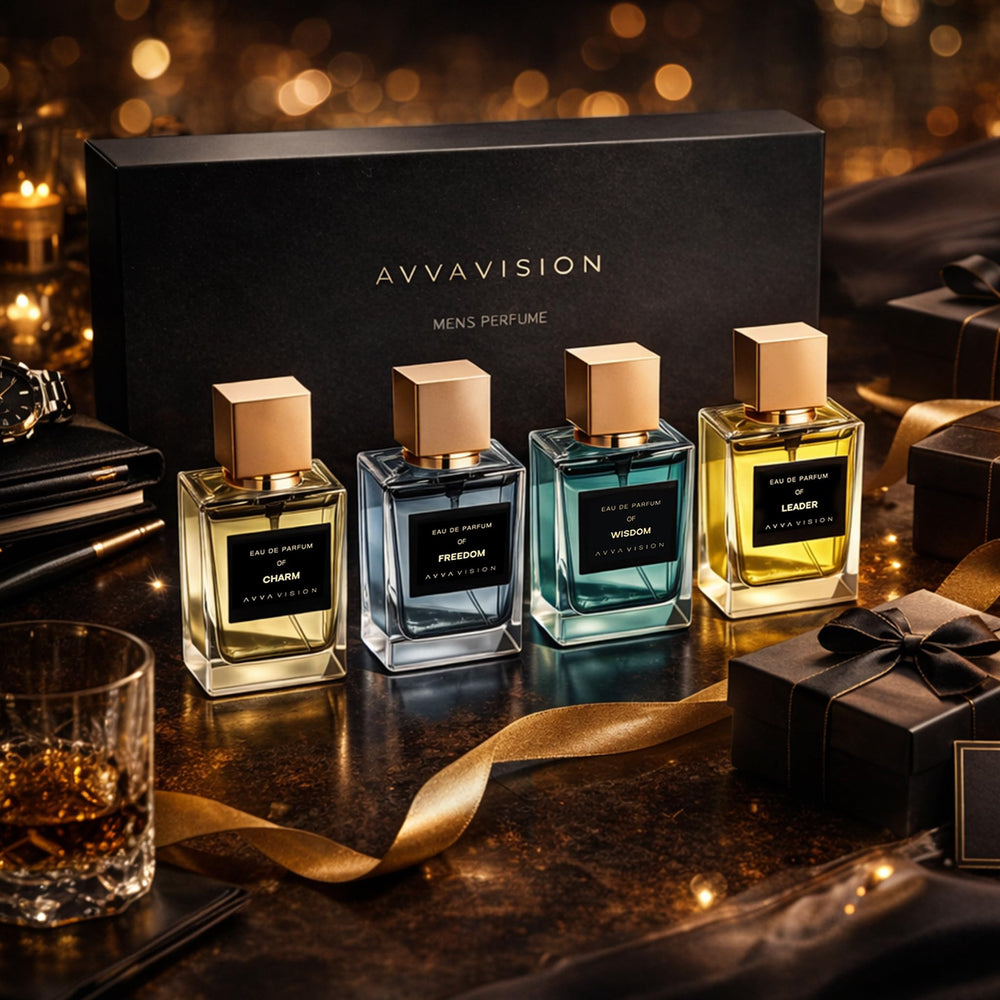 AVVA VISION CHARM bottle displays a bold daytime scent.