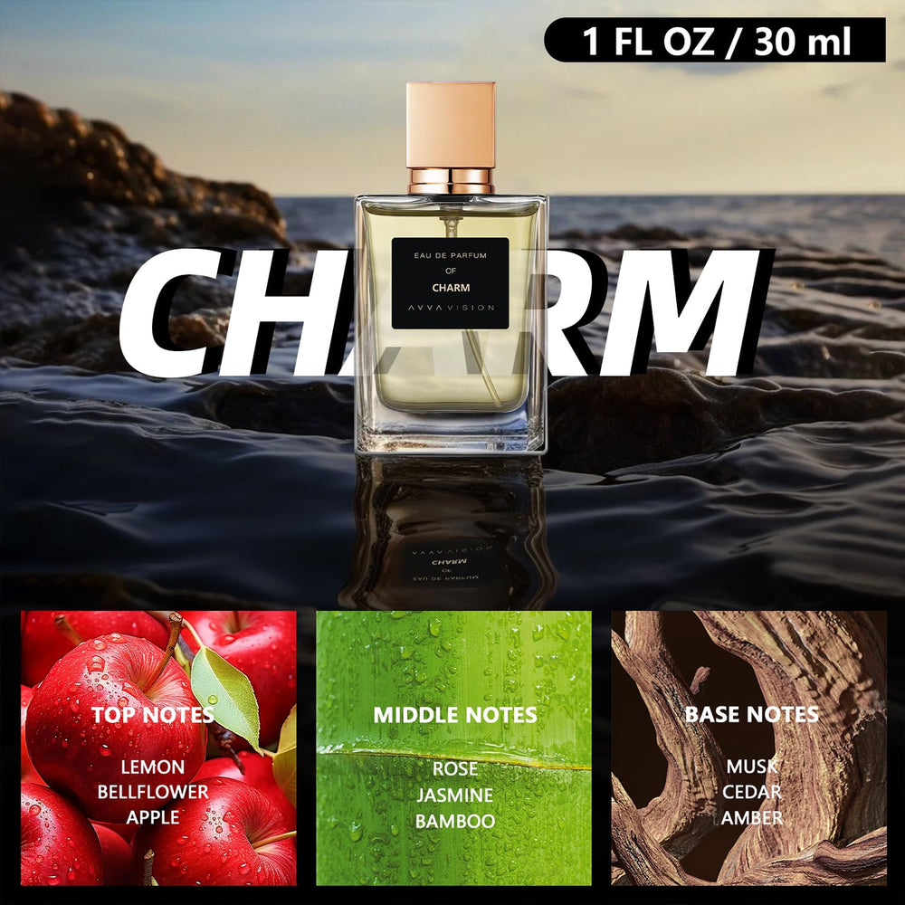 AVVA VISION FREEDOM bottle captures fresh, confident notes.