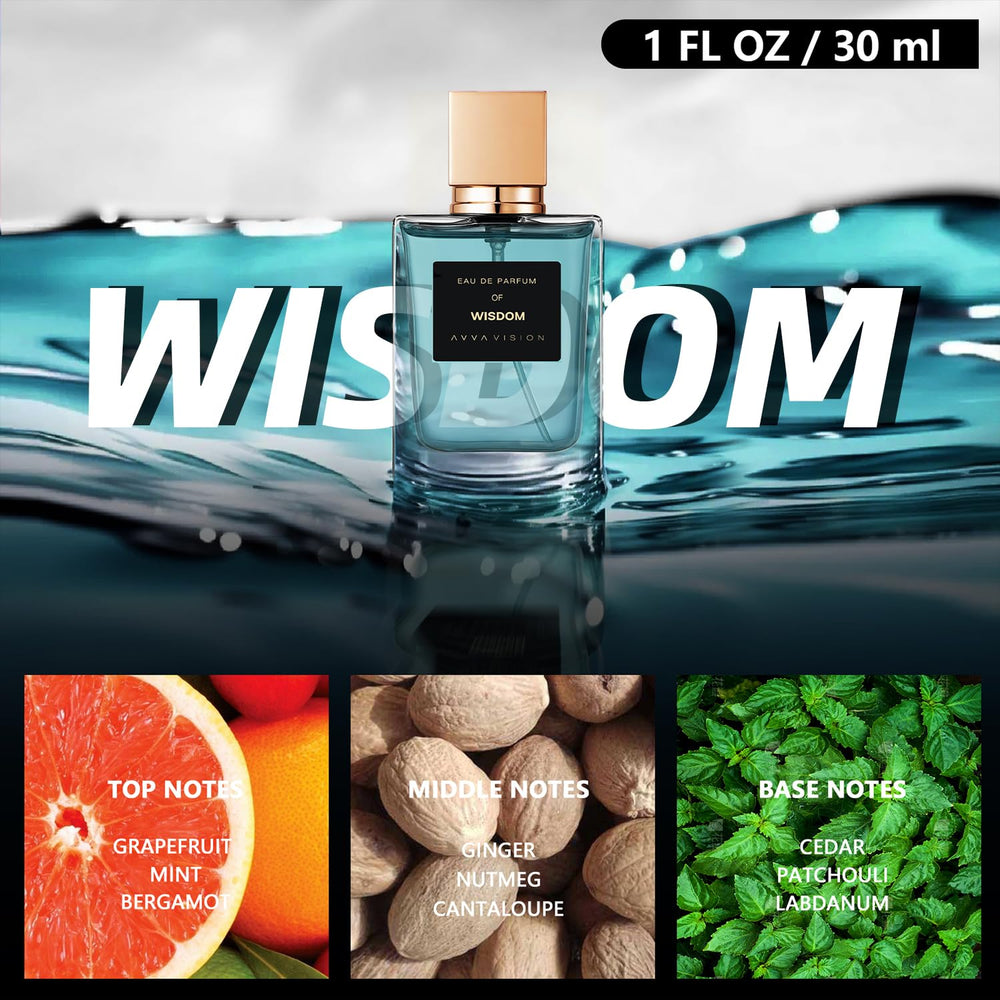 AVVA VISION LEADER bottle conveys strong, timeless style.